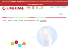Tablet Screenshot of challenge-ei.com